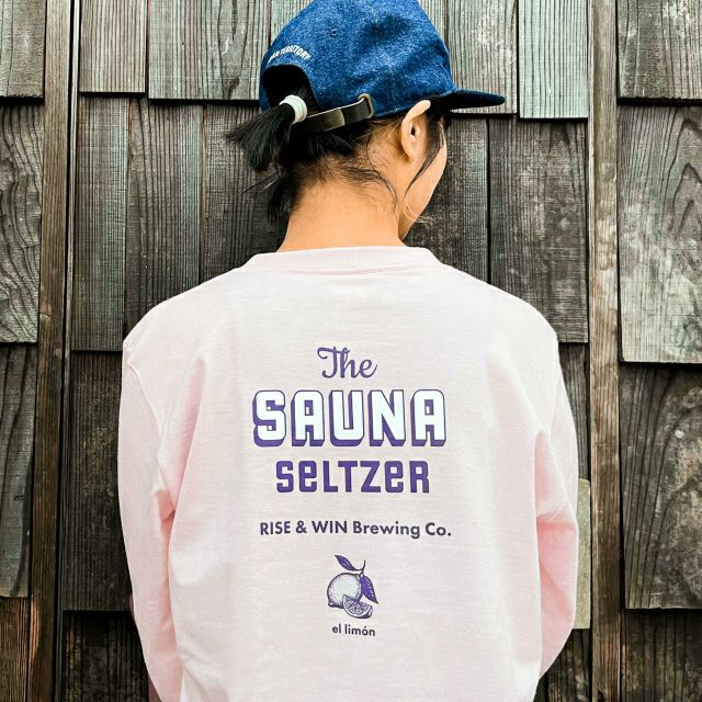 『the SAUNA SELTZER 』ロングスリーブTシャツ | KAMIKATZ 