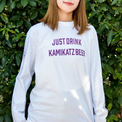 the SAUNA SELTZER 』ロングスリーブTシャツ | KAMIKATZ ONLINE STORE
